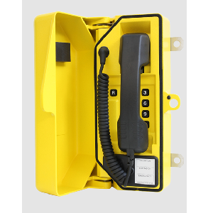 RA708-FK-Y-C - Téléphone résistant au vandalisme et aux intempéries Image